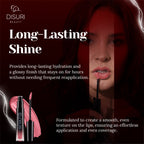DISURI Beauty Glossy Blast Lip Gloss - Pink Berry Pie